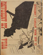 French WWI poster: Voila les Américains!