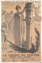 French WWI poster: Emprunt Français 5% 1916