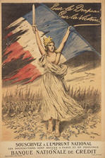 French WWI poster: Pour le drapeau!