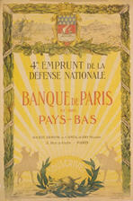 French WWI poster: Banque de Paris et des Pays-Bas