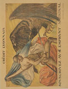 French WWI poster: Crédit Lyonnais/ Souscrivez au 4e Emprunt National