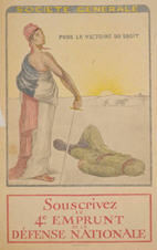French WWI poster: Pour la victoire du droit...