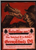 German WWI poster: Freiwillige vor!