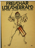 German WWI poster: Freischar Loeschebrand...
