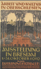 German WWI poster: Arbeit und Kultur in Oberschlesien