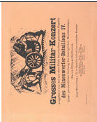 German WWI poster: Grosses Militär-konzert