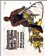 German WWI poster: Aluminium Kupfer Messing...