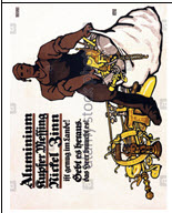 German WWI poster: Aluminium Kupfer Messing ...