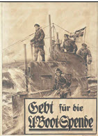German WWI poster: Gebt für die U-Boot-Spende