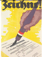 German WWI poster: Zeichne! 5% Deutsche Reichsanleihe