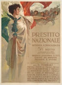 Italian WWI poster: Prestito nazionale rendita consolidata 5% netto