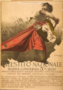 Italian WWI poster: Prestito nazionale Rendita consolidate 5% netto