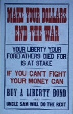 Philippines WW1 poster: Make Your Dollars End the War