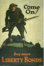 Philippines WW1 poster: Come on! Buy More Liberty Bonds