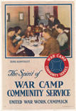 US WWI poster (general): Home Hospitality