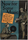 US WWI poster (general): Now for Some Music