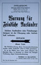 US WWI poster (general): Justiz-Abteilung