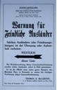 US WWI poster (general): Justiz-Abteilung