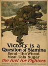 US WWI poster (general): Victory is a Question