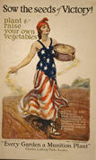 US WWI poster (general): Sow the Seeds of Victory