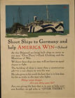 US WWI poster (general): Shoot Ships to Germany