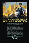 US WWI poster (general): If You Can Use Tools
