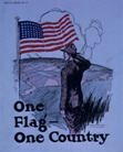 US WWI poster (general): One Flag One Country