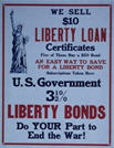 US WWI poster (general): We Sell $10 Liberty