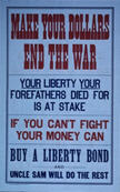 US WWI poster (general): Make Your Dollars