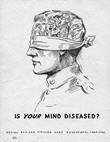 US WWI poster (general): Is Your Mind Diseased?