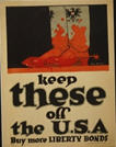 US WWI poster (general): Keep These Off