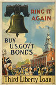 US WWI poster (general): Ring It Again