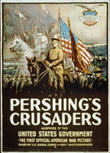 US WWI poster (general): Pershing's Crusaders