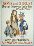 US WWI poster (general): Boys And Girls!