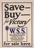 US WWI poster (general): Save Your Child