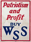 US WWI poster (general): Patriotism and Profit