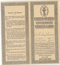 Folder card US WWI poster (general): United States