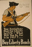 US WWI poster (general): The Spirit of '17