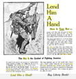 US WWI poster (general): Lend Him a Hand Here