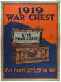 US WWI poster (general): 1919 War Chest