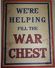 US WWI poster (general): We're Helping Fill
