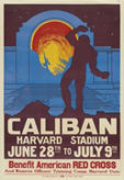 US WWI poster (general): Caliban Harvard Stadium