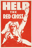 US WWI poster (general): Help the Red Cross
