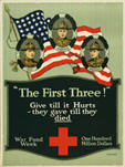 US WWI poster (general): The First Three!