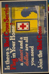 US WWI poster (general): Is There A Red Cross