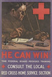 US WWI poster (general): He Can Win!