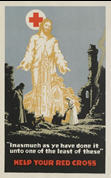 US WWI poster (general): Inasmuch As Ye Have