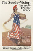 US WWI poster (general): The Seeds of Victory
