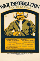 US WWI recruitment poster: War Information