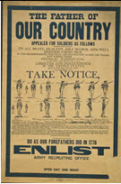 US WWI recruitment poster: The Father of Our Counry...